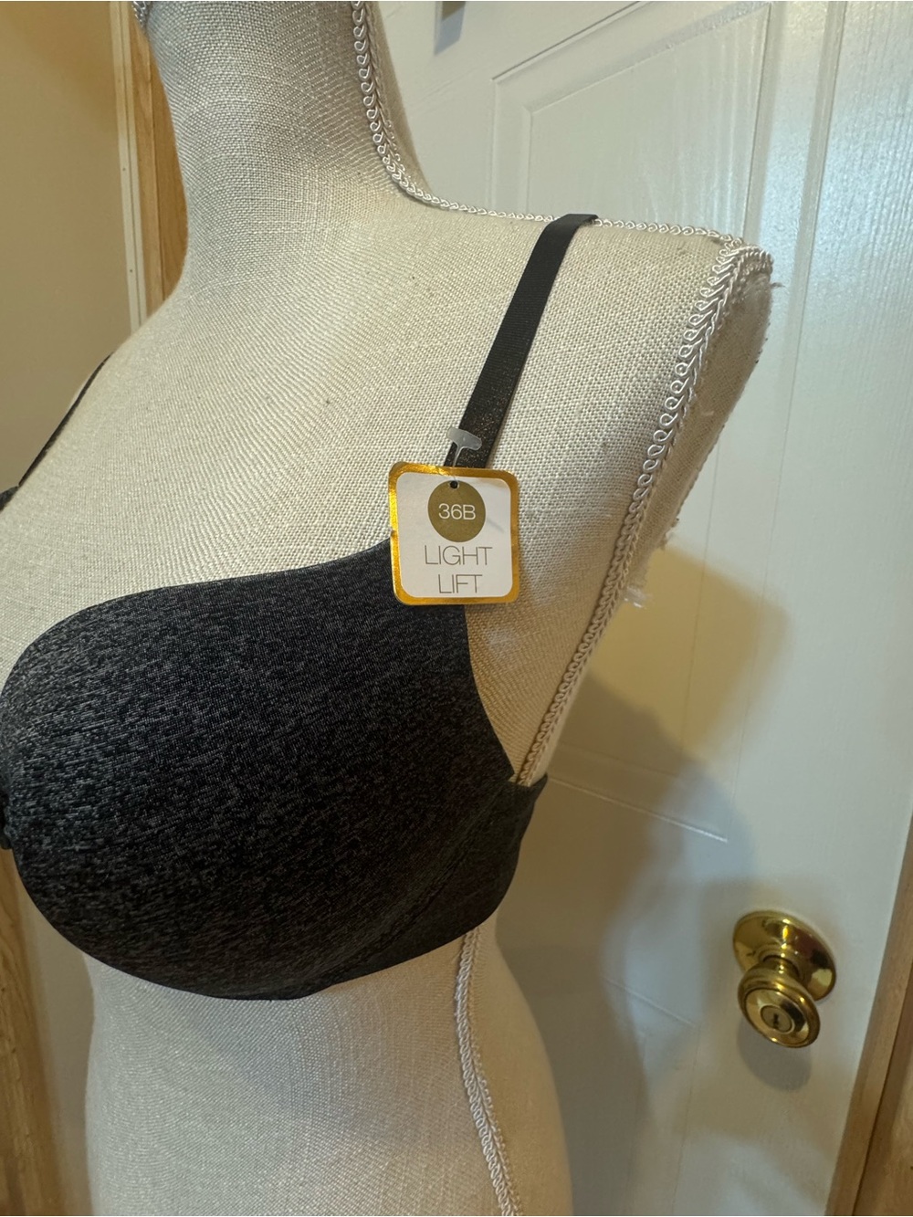 Adrienne Vittadini Sz36B Everyday Light Lift Gray T-Shirt Bra NWT๐๐ - Picture 5 of 10